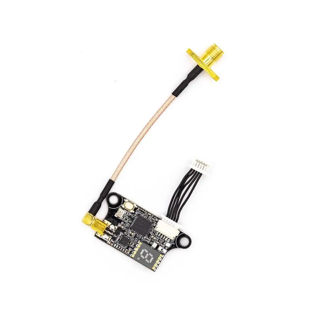 Видеопередатчик EMAX F4 Magnum II VTX 25 200 МВт 37 каналов для FPV Дрон гонки на