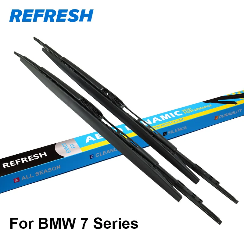 REFRESH Wiper Blades for BMW 7 Series E65 / E66 / E67 / E68 / F01 / F02