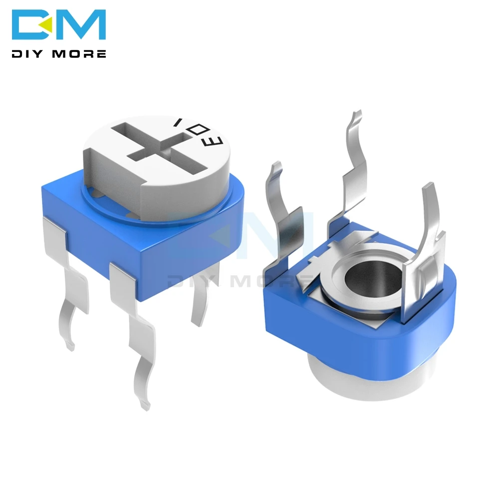 

10PCS 100R 200R 500R 1K 2K 2.2K 3K 5K 10K 20K 50K 100K 500K 1M Ohm RM-065 RM065 Trimpot Trimmer Potentiometer Variable Resistor