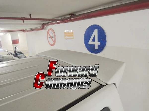 GLOSSY PAINTED BLK OE STYLE JDM REAR ROOF TOP SPOILER WING FOR 03-07 SCION XB BB