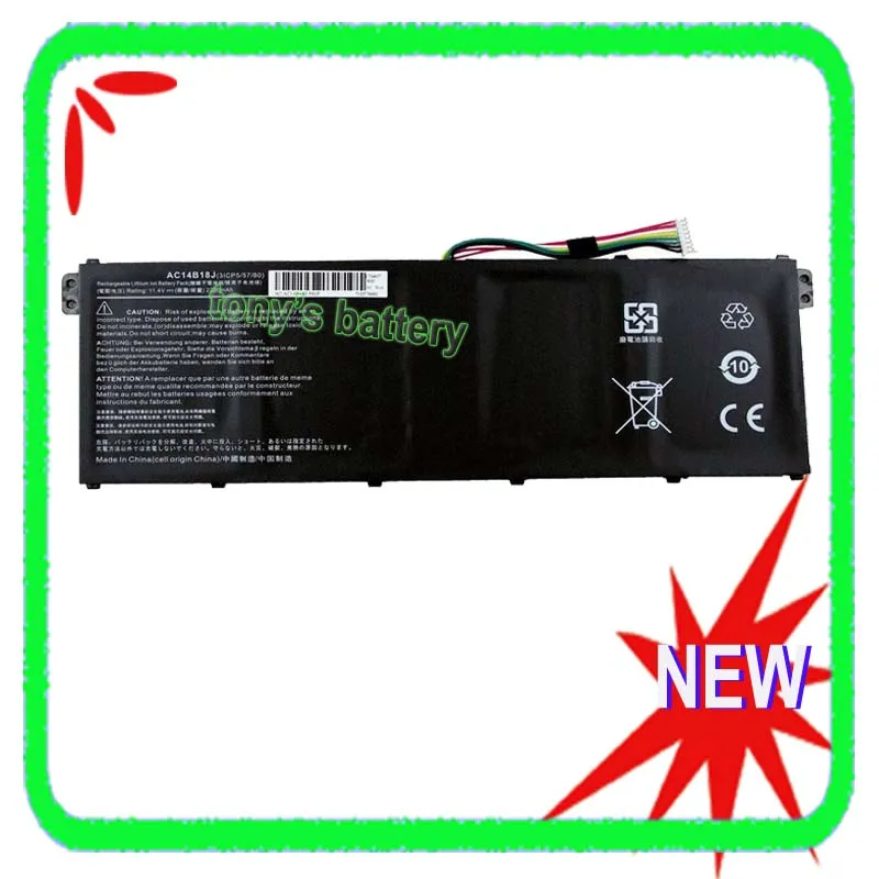 Аккумулятор для Acer Aspire R5 471T 571T 571TG R7 371T 372T R3 131T ноутбука AC14B13J|Аккумуляторы