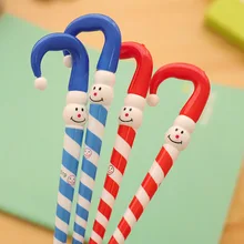 Creative cartoon Christmas snowman cute umbrella pen student gift stationery wholesale umbrella ballpoint pen
