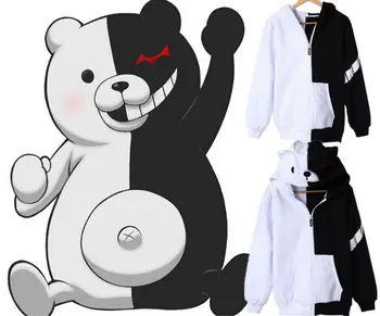 

Unisex Clothing Anime Dangan Ronpa Monokuma Coat Casual Cosplay Sweatshirts Hoodie