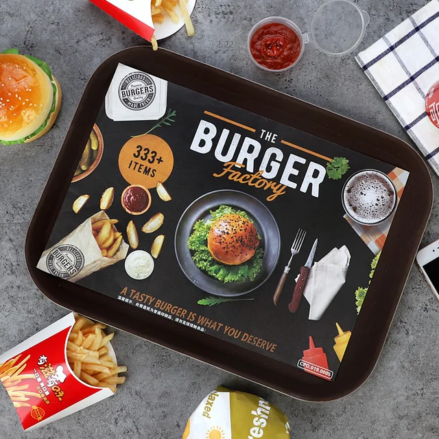 100 pcs 24.5x35cm Disposable Paper tray mats pad wax paper for food