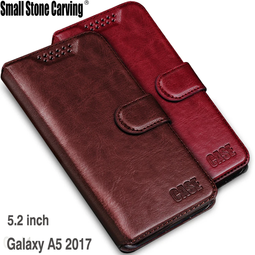 

For Coque Samsung Galaxy A5 2017 Case 5.2 inch Flip PU Leather Phone Cover For Samsung Galaxy A5 2017 A520 A520F SM-A520F Case