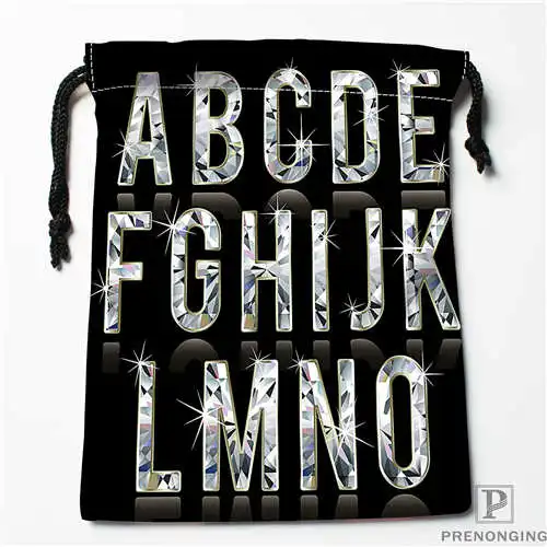 Пользовательские печати Алфавит-искусство сумки для покупок на шнурках дорожный мешочек для хранения плавать Пешие прогулки игрушка сумка унисекс мульти Size19-01-04-74