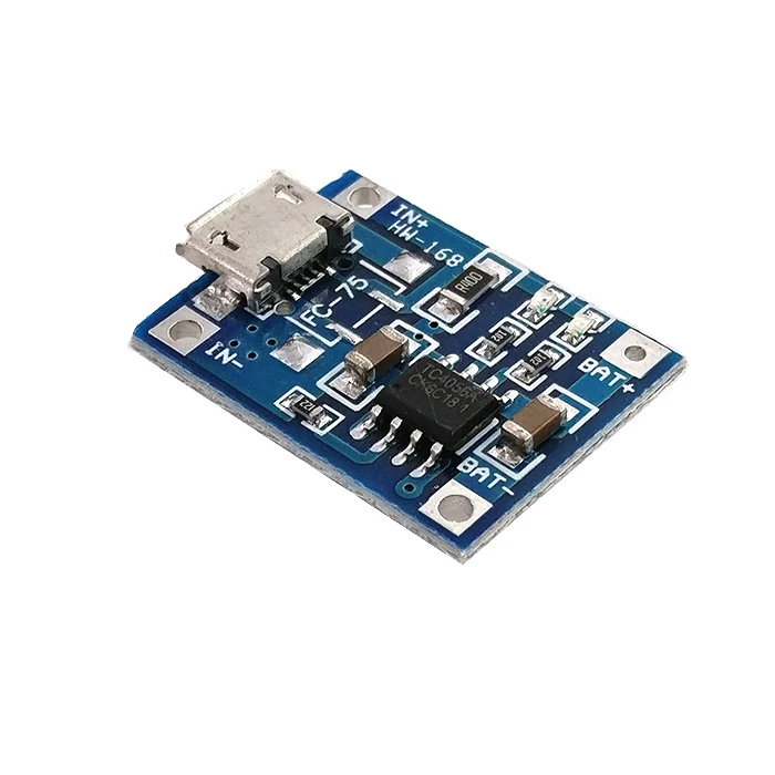 Зарядная плата TP4056 5 В 1 А Micro USB 18650 для литиевых батарей защитный модуль зарядного