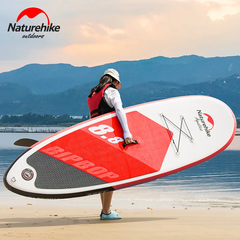 

Naturehike Outdoor Water Sea Sport Single Layer 8.8/10 Feet Paddle Board Sup Stand Up Wakeboard Inflatable Surfboard Paddleboard