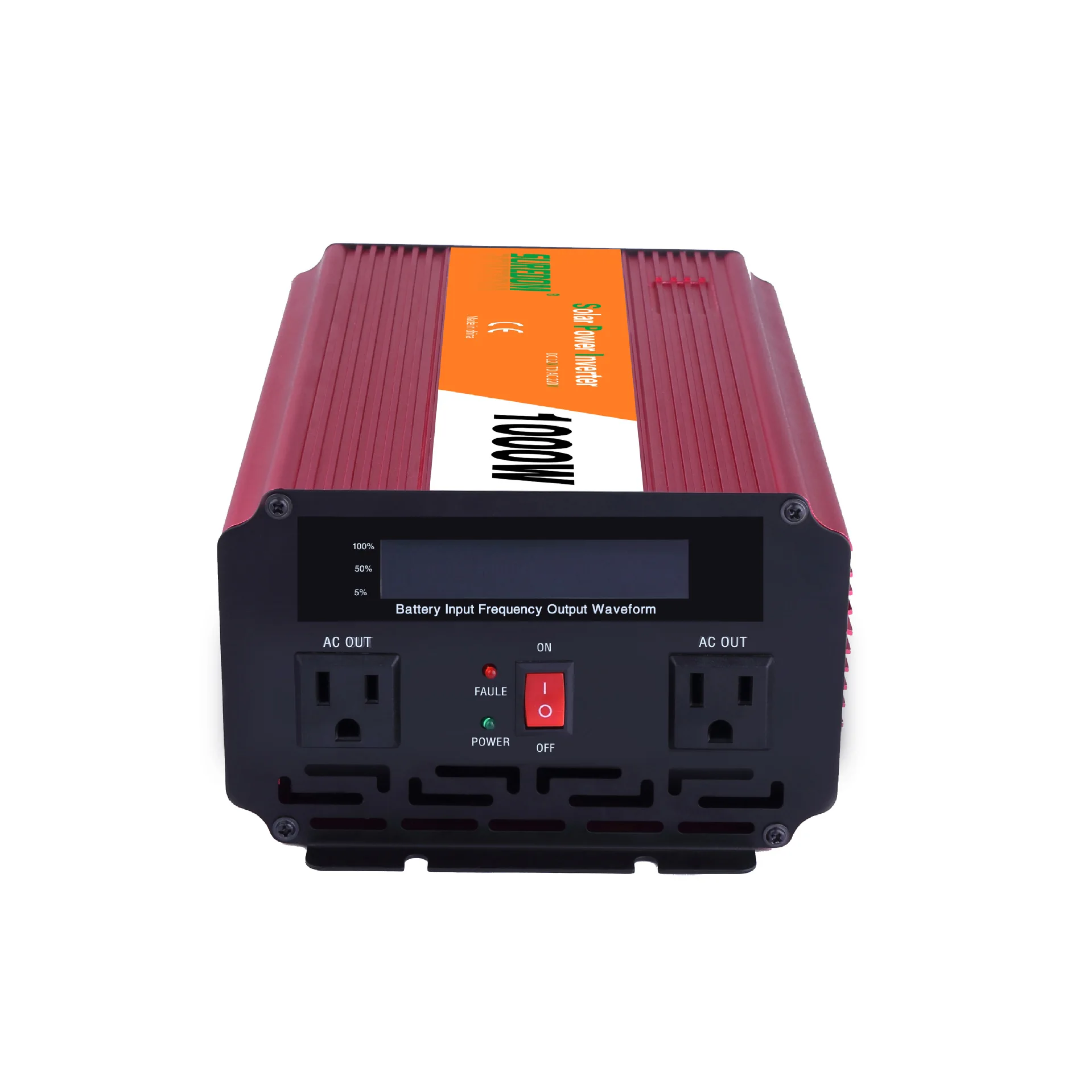  1000W Solar Inverter Multifunctional Travel Power Supply Control Car Power inverter DC 12V TO AC 22