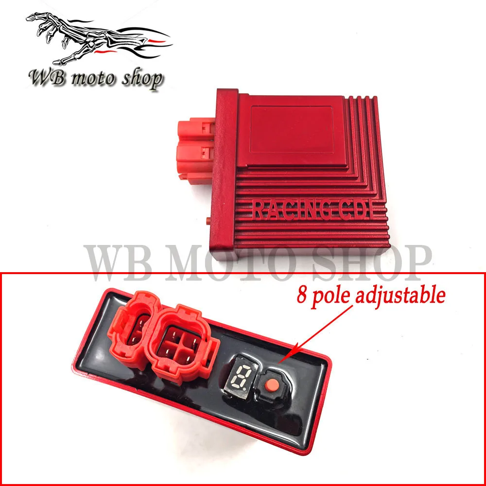 Катушка зажигания DC Racing CDI для скутера мопеда квадроцикла GY6 125 150cc 139QMB 152QMI 157QMJ