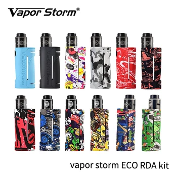 

Original Vapor Storm ECO Bypass Mod Electronic Cigarette Max 90W 3 Stage Airflow Control 510 Lion RDA DIY Coil Starter Kit