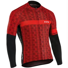 NW бренд Pro зимний термо велосипедный Джерси зимний велосипедный комплект одежда для велоспорта Одежда для езды на велосипеде для мужчин
