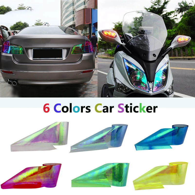 30*120 Chameleon Automobiles Car Light Headlight Taillight Tint Vinyl