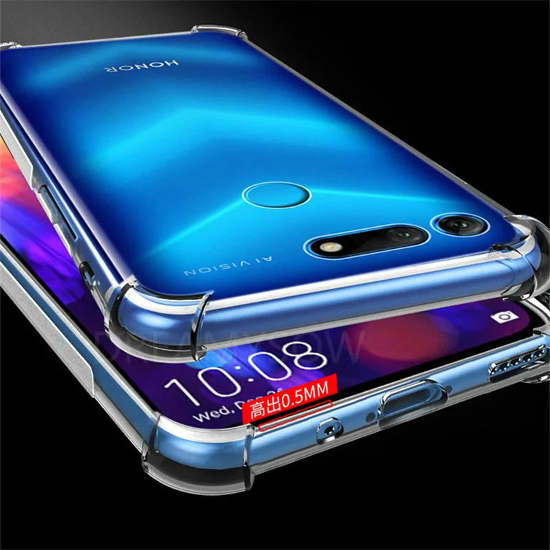 

Anti-shock Airbag TPU Case For Huawei P Smart Y7 Pro 2019 P30 P20 Nova 4 4E Honor 7A 7C 5.7 5.99 8X 8C 8A 10lite Soft Back Cover