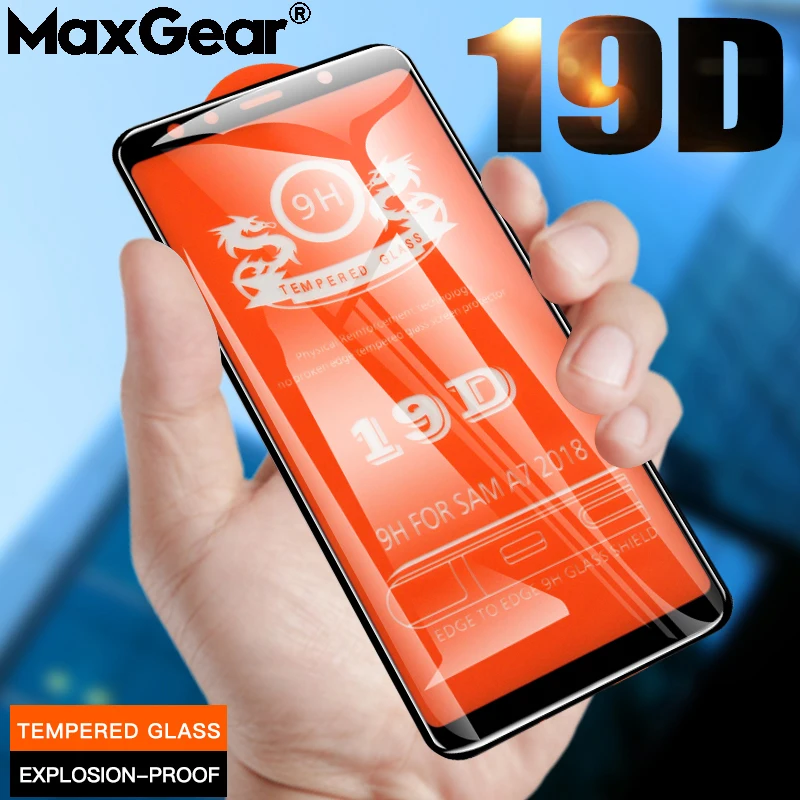 

19D Tempered Glass For Samsung Galaxy A6 A8 Plus A7 2018 A9 Star Lite Pro 2019 A9S S10E Full Screen Protector Crystal Film Saver