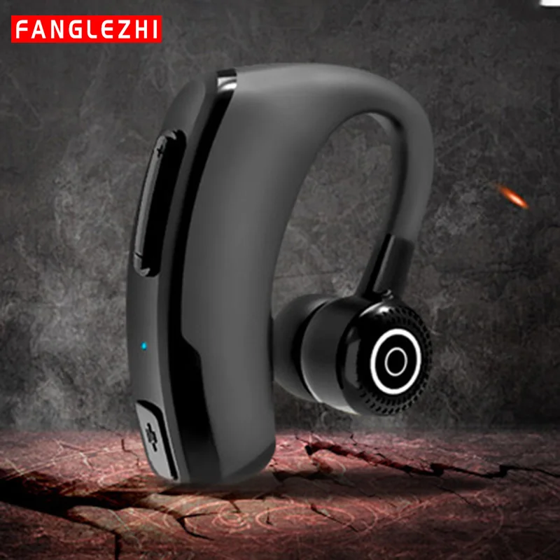 

FANGLEZHI P9 Business Bluetooth Earphone Wireless Headset Handsfree Music Bluetooth Headphones Voice control with Mic