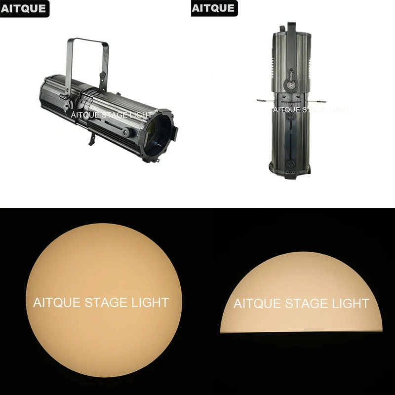 

10lot Theater lighting spotlights led 200w dj follow spot light 300w zoom led profile spot,leko light