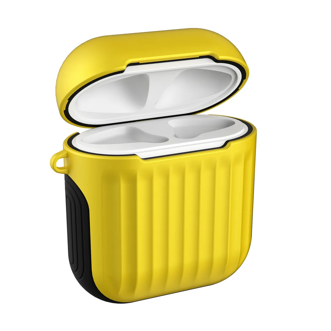 Earphone Case For Apple AirPods Charging Case AirPod Cover Holder Accessories Glossy Protector Only Cases NO Earphone +