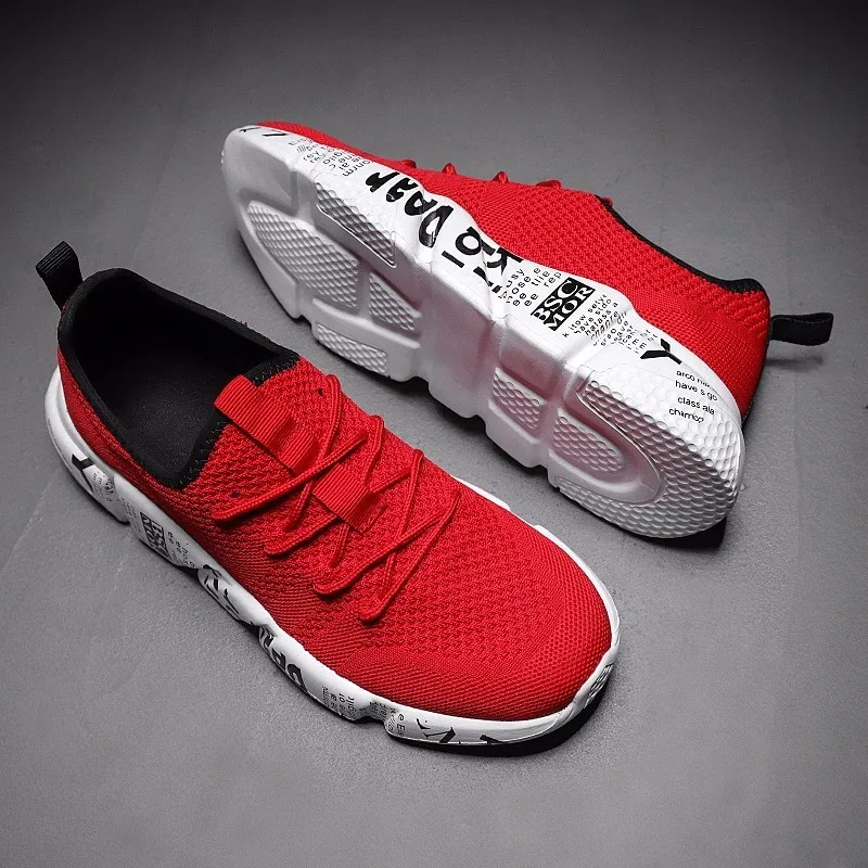 

Fashion Men Casual Shoes Comfortable Men Sneakers Flat Breathable Mesh Shoes Outdoor Slip On Shoes Male Sport Summer Big Size 47