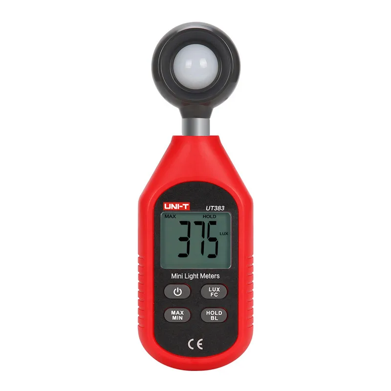 

UNI-T UT383 mini Luminometer Photometer 200,000 Lux light meter equipped with photoelectric sensing technology