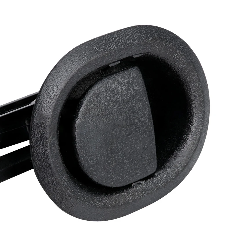 New 1pc Black Plastic Couch Release Lever Replacement Oval Sofa Chair Recliner Release Pull Handle Cable Funiture Accessories