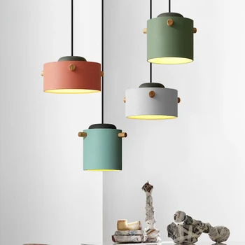 

Nordic LED Pendant Lights Lighting Loft Hanging Lamp Living Room Bedroom Home Decor Pendant Lamp Accessory Kitchen Light Fixture