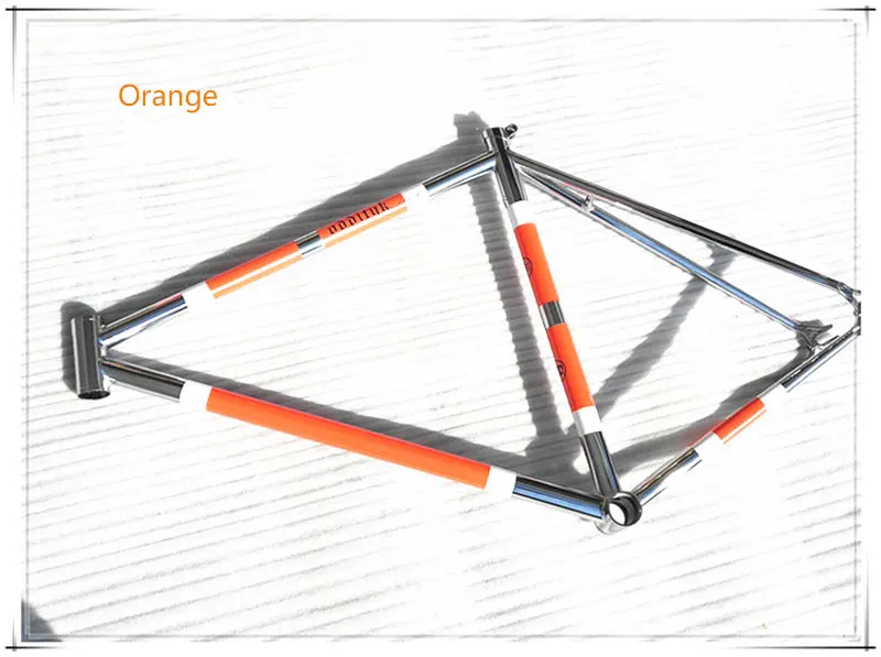 Top 700C 51cm Molybdenum Steel Road Bike Frame Plating Retro Cruisers Fix Gear Straight Tube Bicicletas Frame 2 Top 700C 51cm Molybdenum Steel Road Bike Frame Plating Retro Cruisers Fix Gear Straight Tube Bicicletas Frame 2