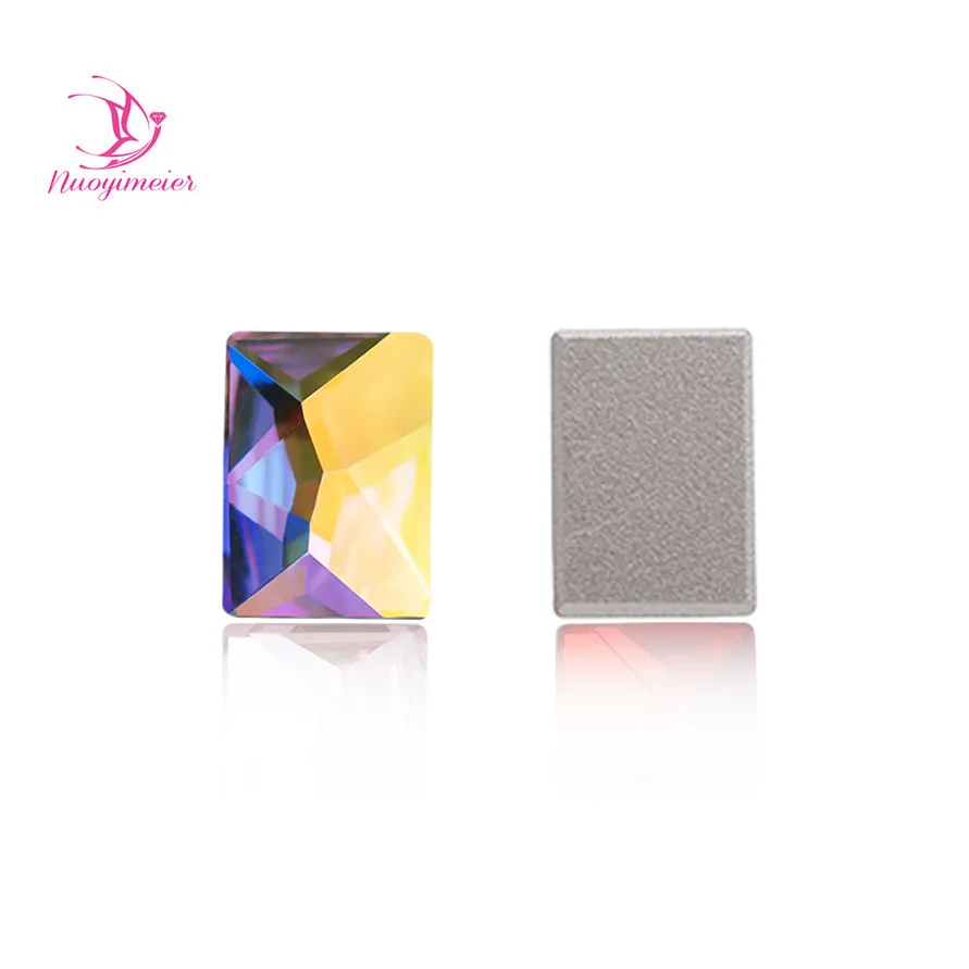 

NUOYIMEIER 288pcs 4x6mm Crystal AB Rhinestone for Nail Art Shoes Decoration Everything for Manicure DIY Design for Nails