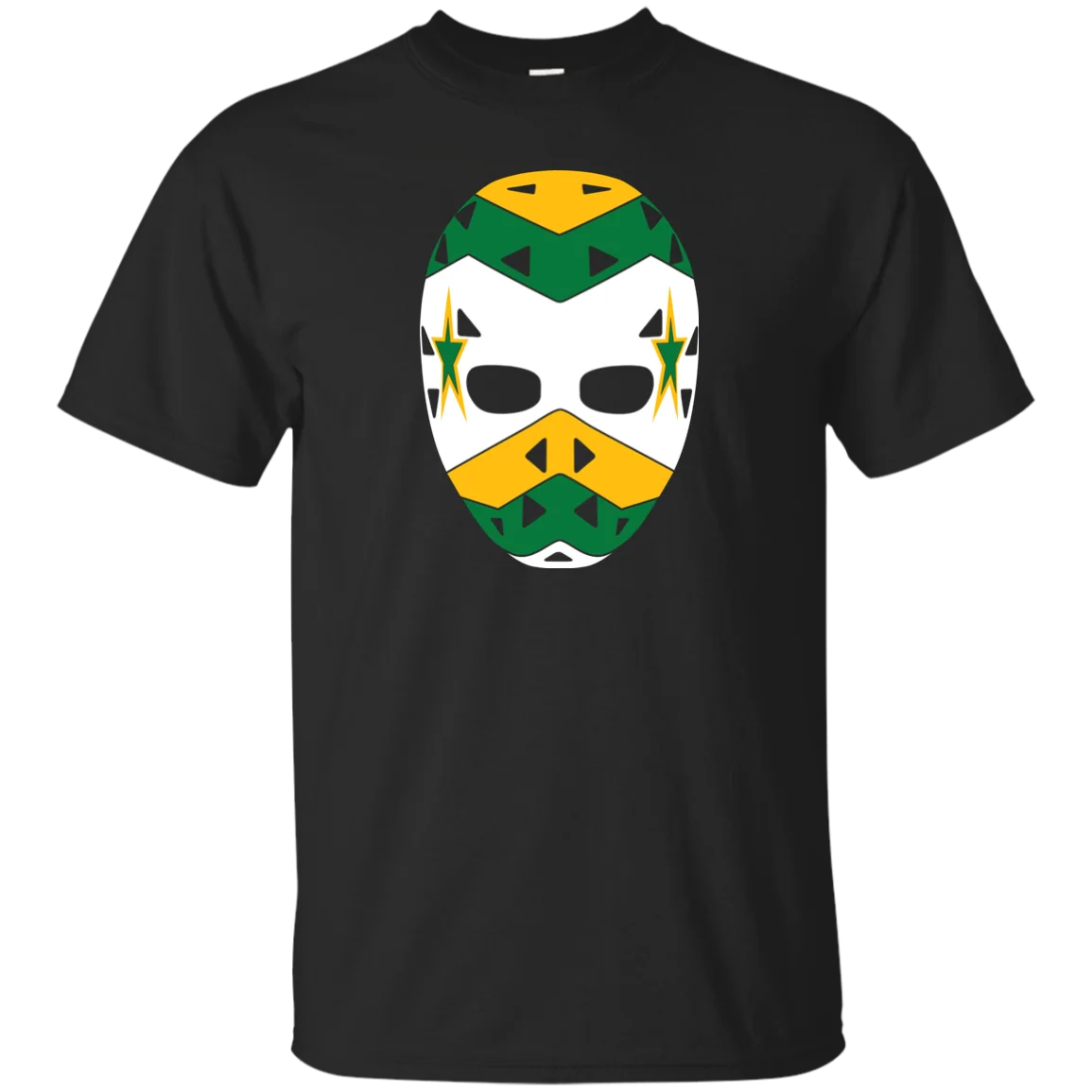 Gilles Meloche Minnesota North Stars Hockey Goalie mask Retro Minneapolis футболка с мультипликационным принтом