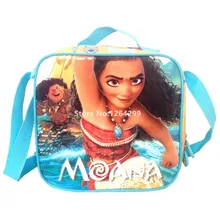 Новая модная сумка Moana для девочек, детская сумка для обеда для детей