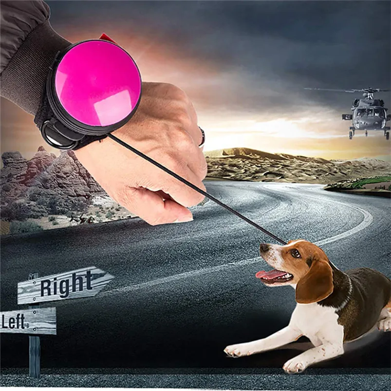 Pet тягового каната собака тягового каната регулируемый ремешок освободить руки прогулки безопасности Альпинизм веревку поводки A01