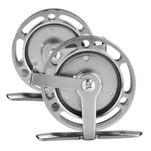 Катушка для ловли нахлыстом пресноводный легкий из алюминиевого сплава, Рыболовная катушка для ловли нахлыстом, правая левая рука, рыболовная катушка, аксессуар для колес