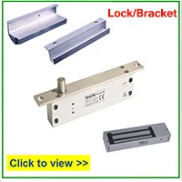 magnetic electronic bolt lock bracket