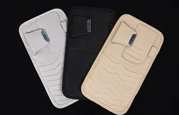 

Car Sun Visor Notes Pouch CD Bag DVD Disk Card Visor Case Folder For bmw e46 mini cooper lada alfa romeo ford focus 3 chevrolet