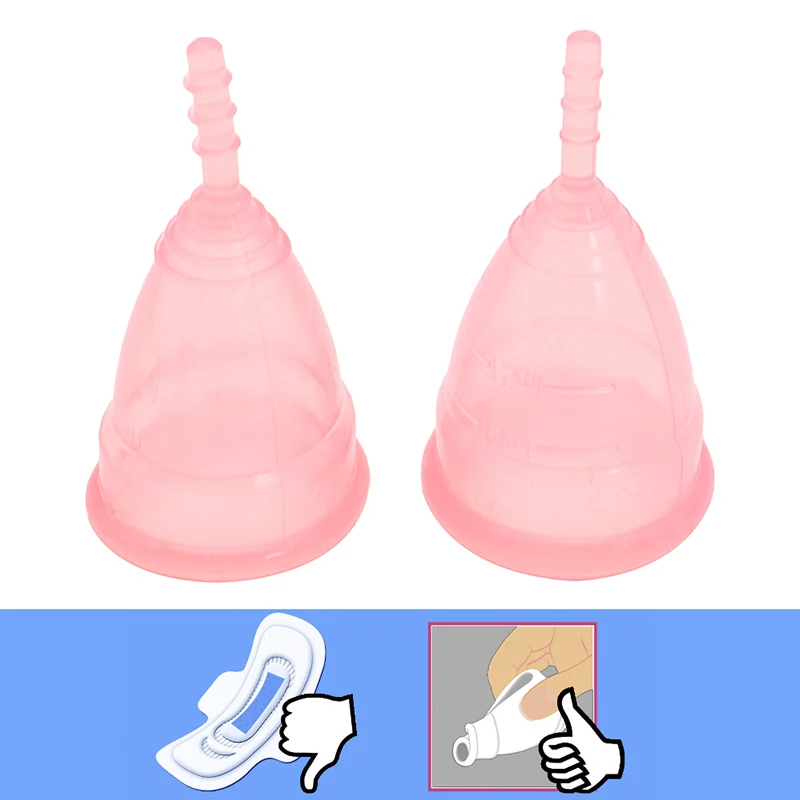 Women Silicone Menstrual Cup Feminine Hygine Product Health Care Feminine Hygiene Lady Cup Menstruelle Moon Period Cup