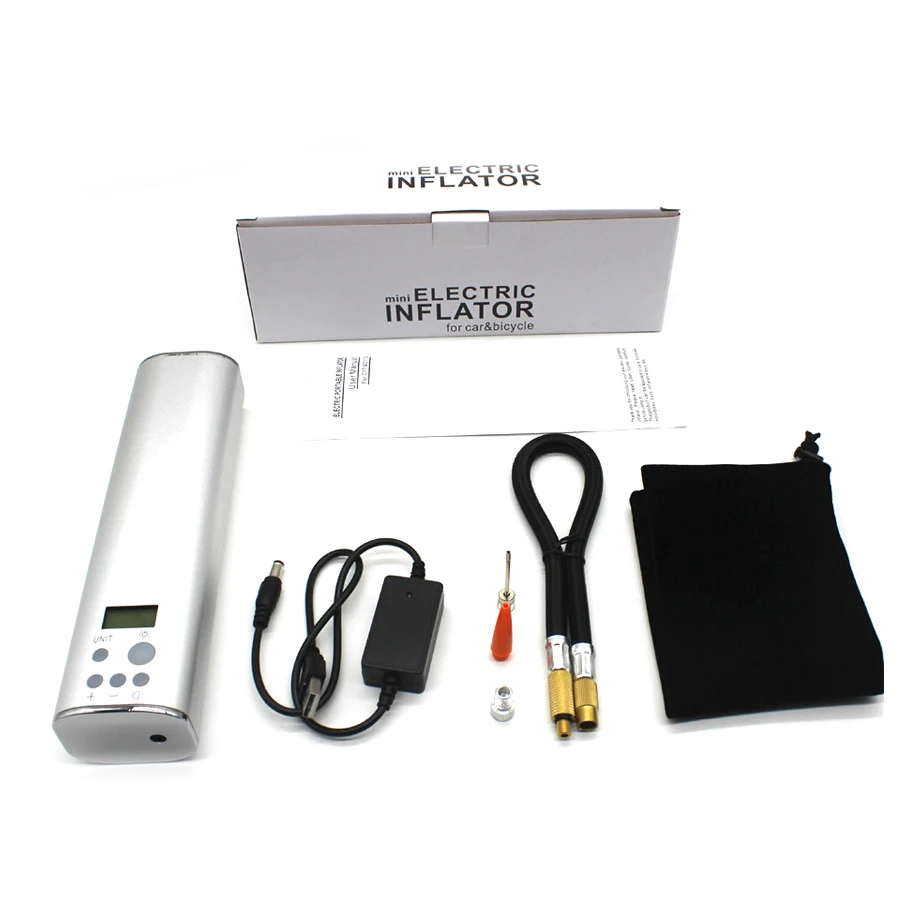 

12V Portable 150PSI Rechargeable Electric Air Pump Inflatable Pump Portable Air Compressor Digital Display Tire Pressure Preset