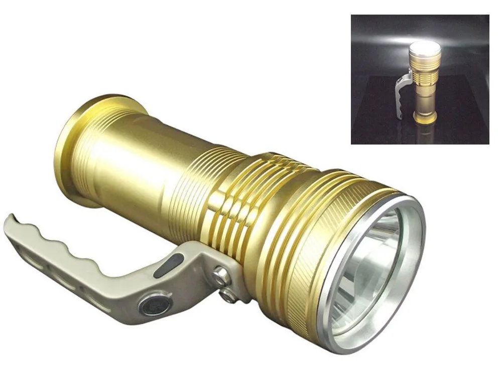 Rechargeable Cree High Power LED Searchlight 800LM 3 Modes Flashlight