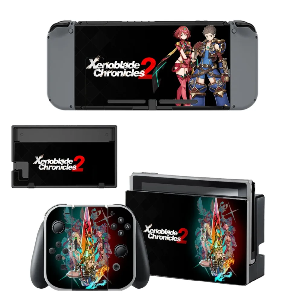 Xenoblade Chronicles 2 наклейка для кожи vinilo для Nintendo doswitch наклейка s skins для Nintendo Switch NS консоль Joy-Con контроллеры
