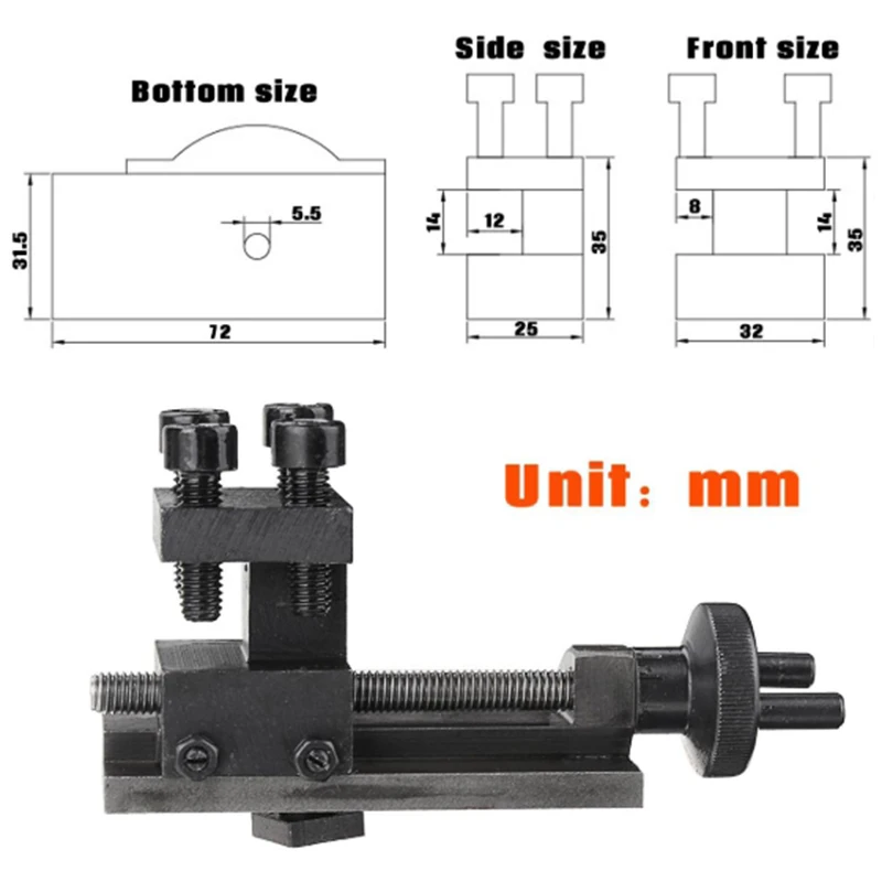 Lathe Tool holder Sieg C0 Rotatable Lathe Tool