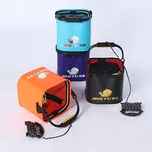 Ева рыбалка кемпинг складной ведро Рыбалка снасти для рыбалки Туризм мелкие бытовые складные столы и стулья для рыболовное ведро