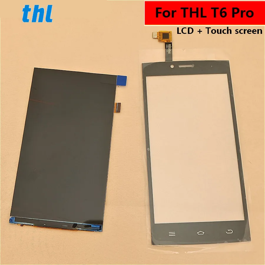 Для THL T6 Pro ЖК-дисплей+ сенсорный экран+ инструменты дигитайзер в сборе запасные аксессуары для телефона T6 PRO 5,0"