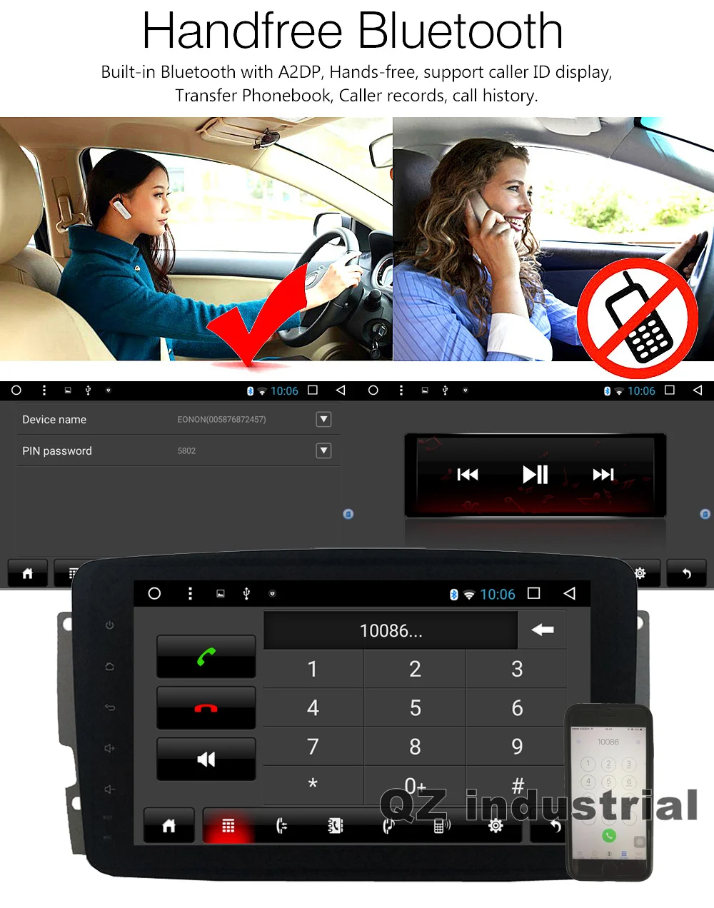 Perfect QZ industrial 9" Android 8.1 T3 for Mercedes-Benz W209 W203 W168 ML W163 W463 Viano W639 Vito With GPS 3G 4G Wifi BT Navi Radio 6 Perfect QZ industrial 9" Android 8.1 T3 for Mercedes-Benz W209 W203 W168 ML W163 W463 Viano W639 Vito With GPS 3G 4G Wifi BT Navi Radio 6