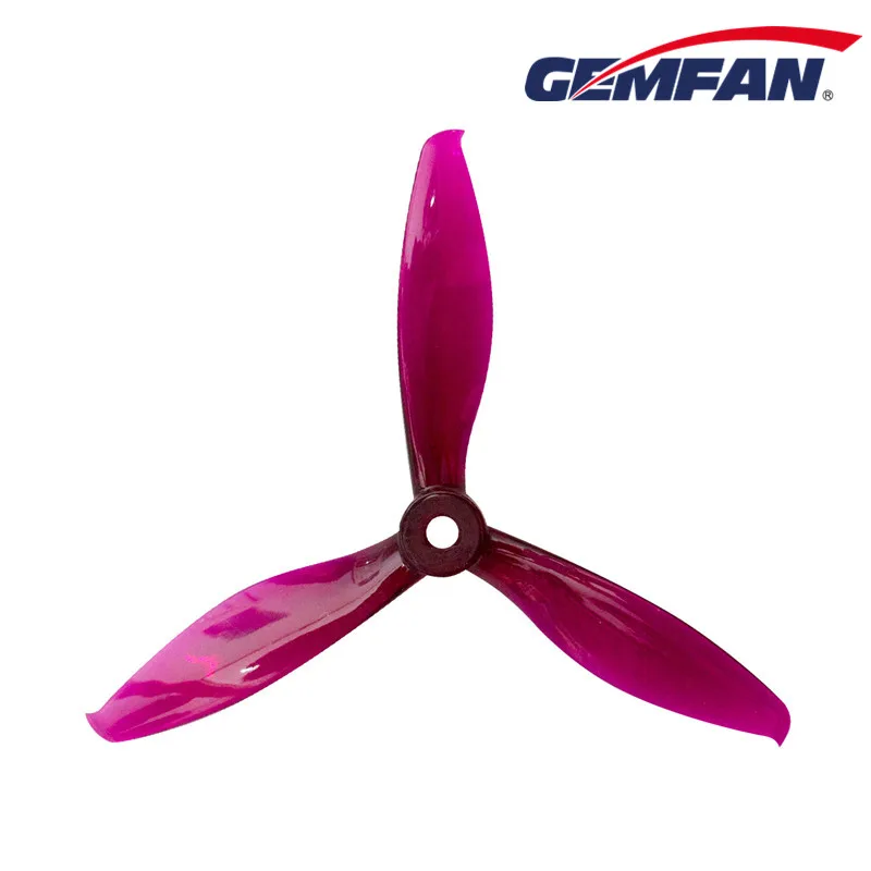 20 шт/10 париж Gemfan 5149 пропеллер Gemfan Flash 5149 пропеллер 5 дюймов tri-blade 3 лезвия cw ccw пропеллер совместимый F40PRO