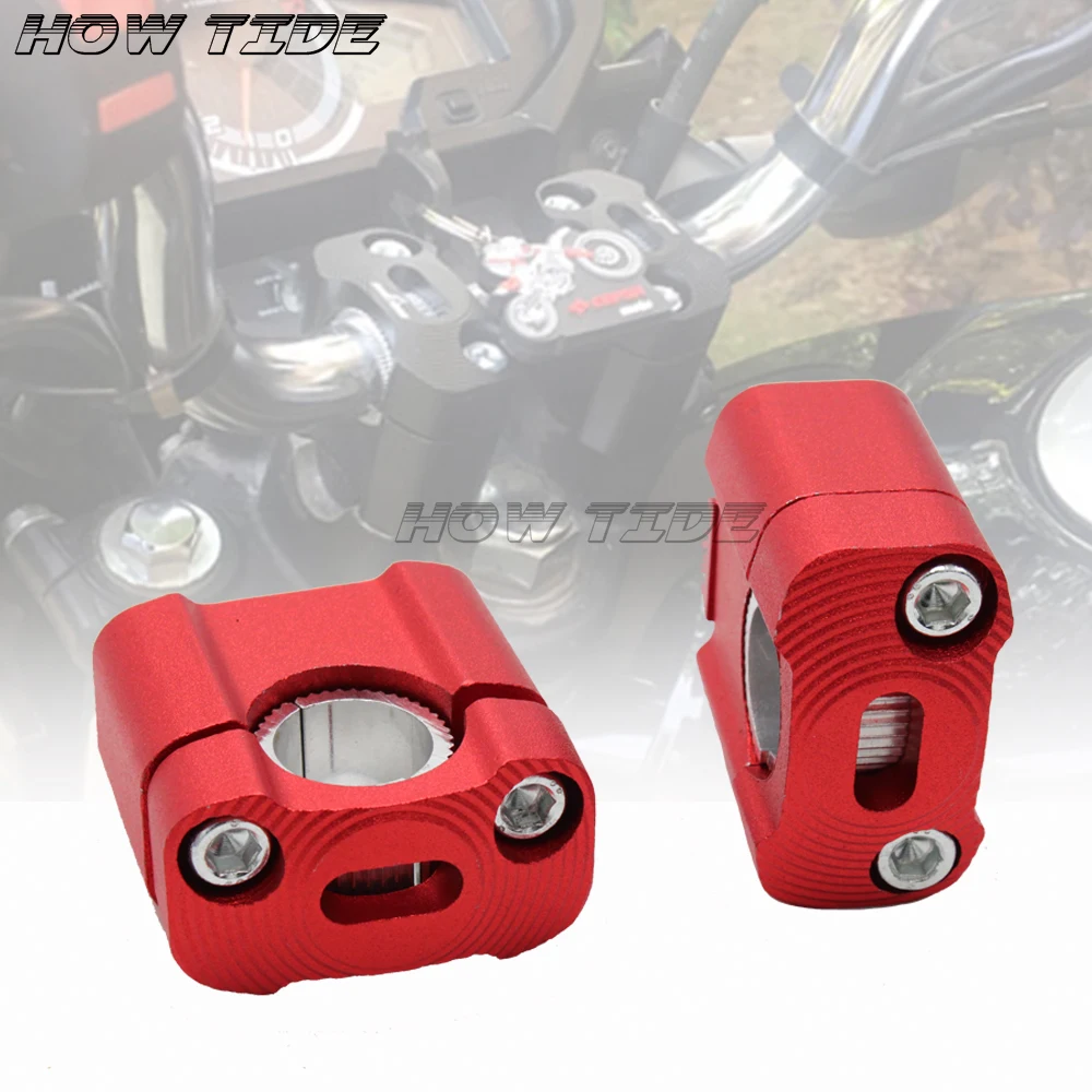 22 28MM Aluminum Motorcycle Pit Dirt Bike Handle Bar Mount Fat Bar