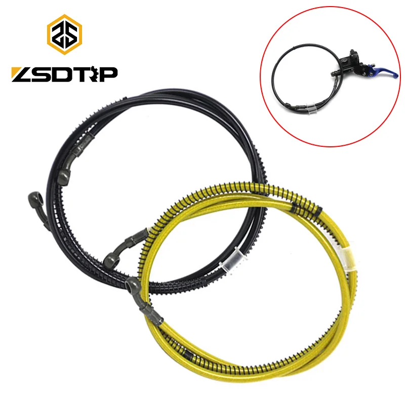

ZSDTRP 80/170/240cm Motorcycle Stainless Steel Brake Oil Pipetube Oil Hose Line For YZF R1 R6 GSF GSXR CBR