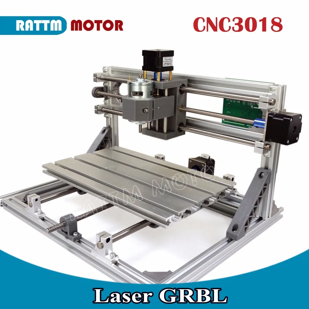 В ЕС! CNC 3018 GRBL управление Diy станок с ЧПУ 30x18x4,5 см, 3 оси Pcb ПВХ фрезерный станок древесины маршрутизатор лазерная гравировка v2.5