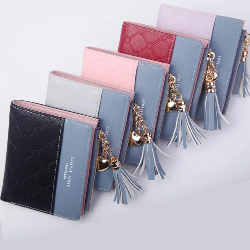 Кожаный маленький кошелек для женщин, роскошный бренд, известные мини женские кошельки, кошельки, женские короткие Портмоне на молнии, кошелек, кредитный держатель для карт