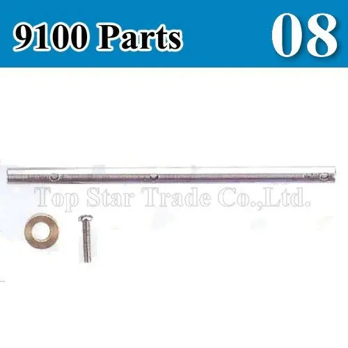 Remote control helicopter parts for rc helicopter DH 9100 spare parts/ hollow pipe shaft for 9100-08  in stocks