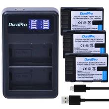 3pc DMW-BLF19 DMW BLF19 Rechargeable Li-ion Battery +LCD Dual USB Charger for Panasonic Lumix DMC-GH3 DMC GH3 GH4 DMC-GH4 Camera