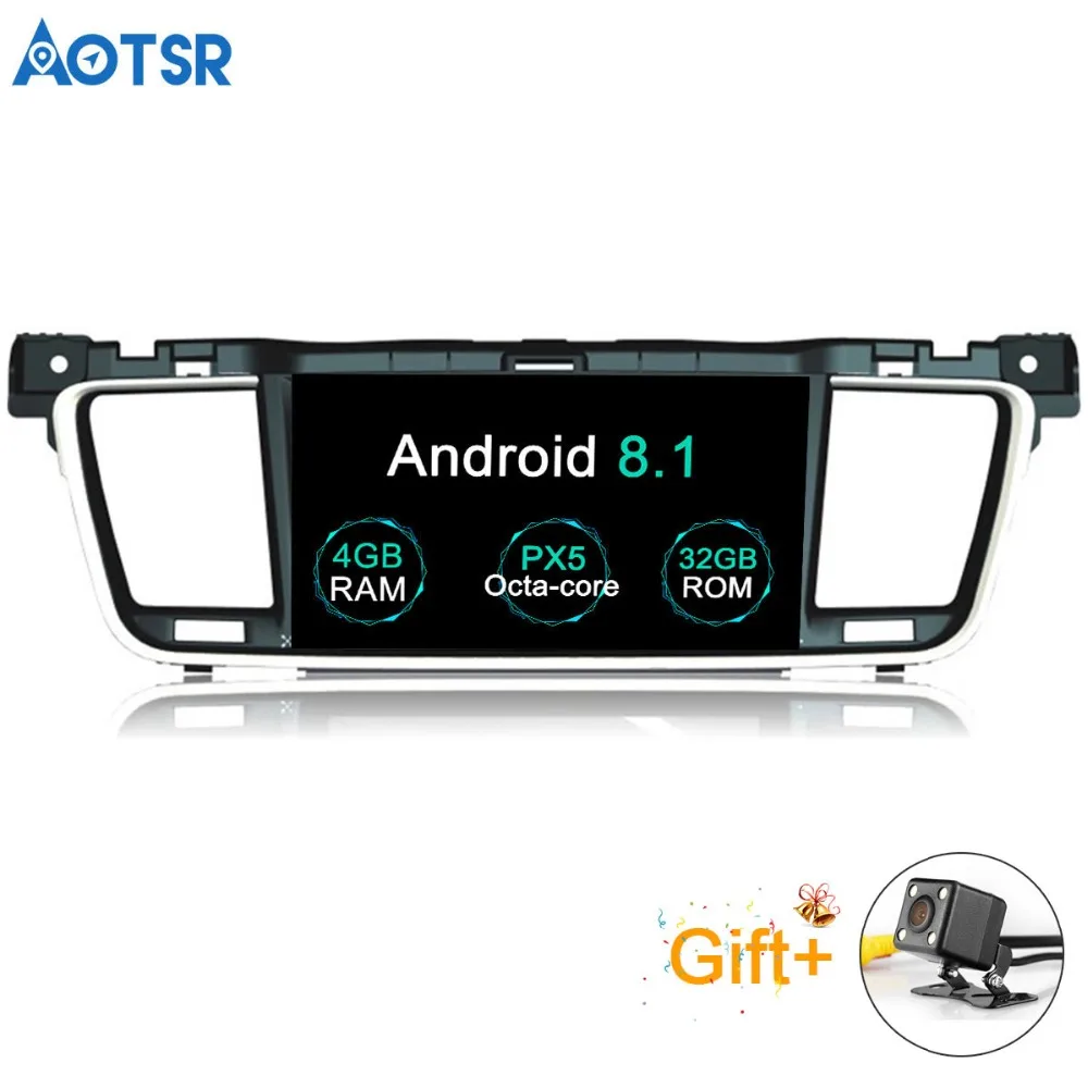 

Aotsr Android 8.1 GPS navigation Car DVD Player For Peugeot 508 2011-2015 multimedia 2 din radio recorder 4GB+32GB 2GB+16GB